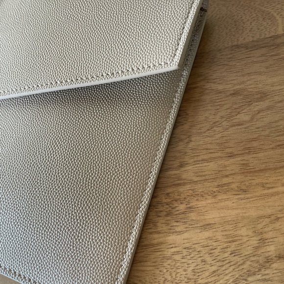 COPY - Saint Laurent Uptown YSL Pouch in Grained Leather NWT - Picture 5 of 10